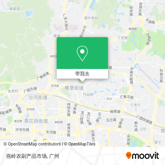 燕岭农副产品市场地图