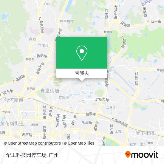 华工科技园停车场地图