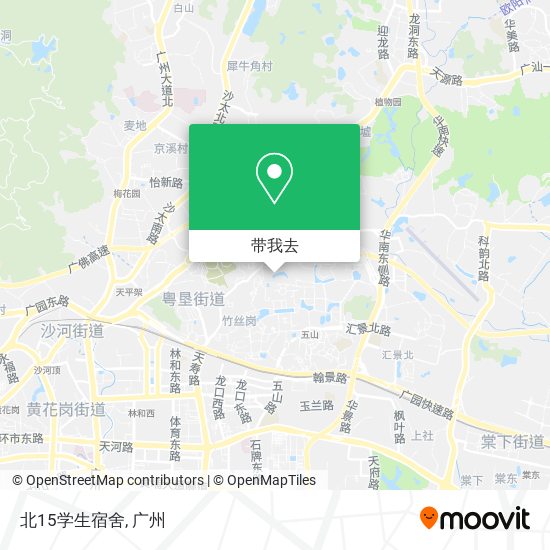 北15学生宿舍地图