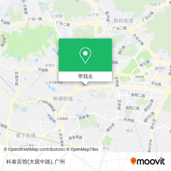 科泰宾馆(大观中路)地图