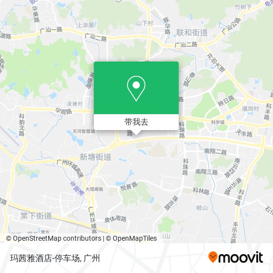 玛茜雅酒店-停车场地图