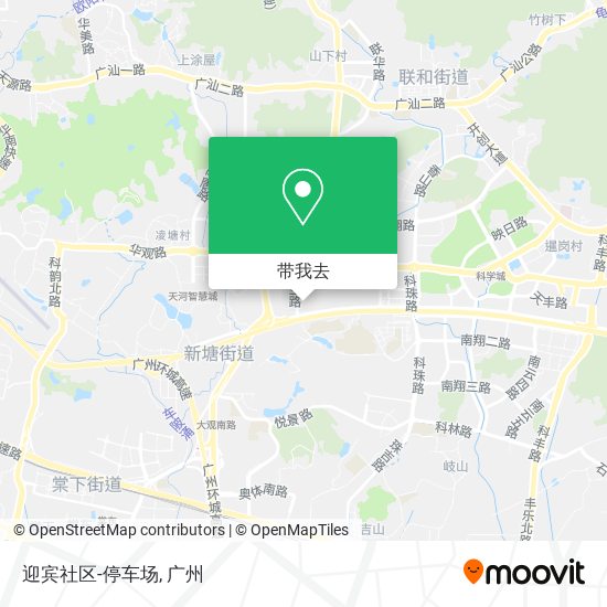迎宾社区-停车场地图