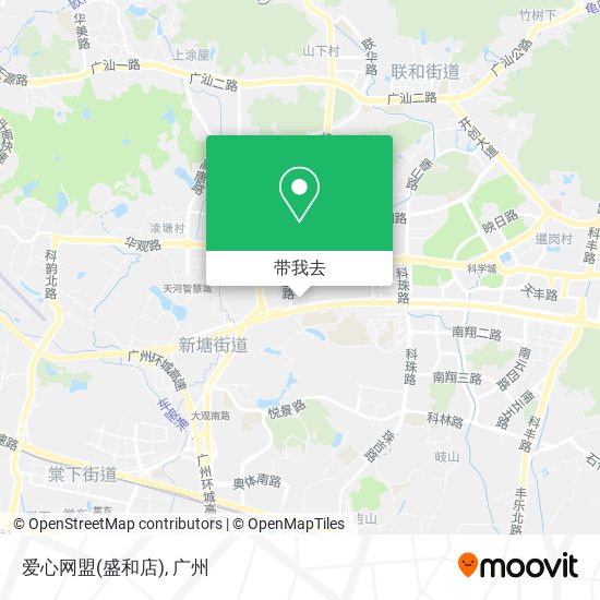 爱心网盟(盛和店)地图