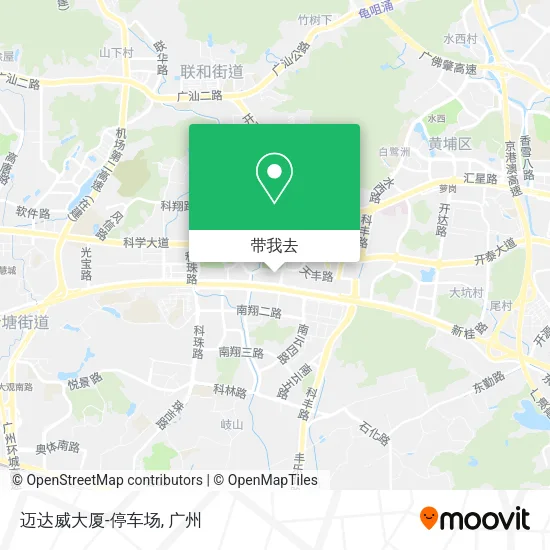 迈达威大厦-停车场地图
