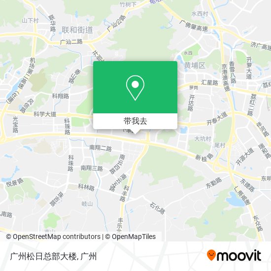 广州松日总部大楼地图