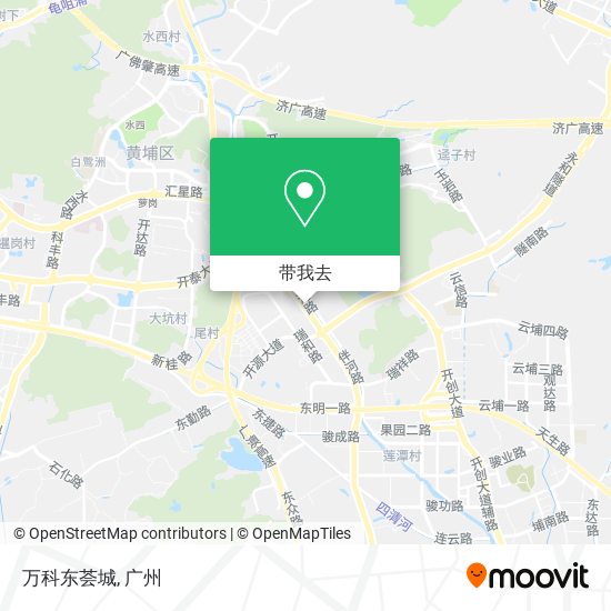 万科东荟城地图