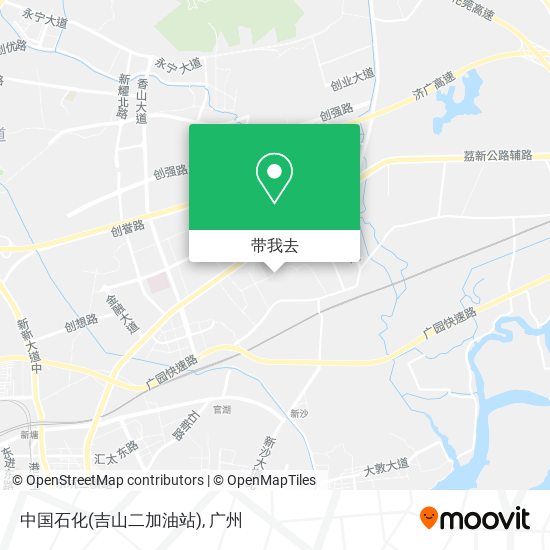 中国石化(吉山二加油站)地图