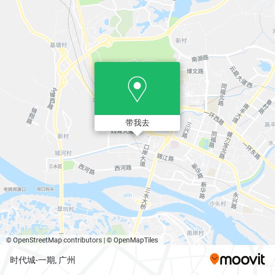 时代城-一期地图