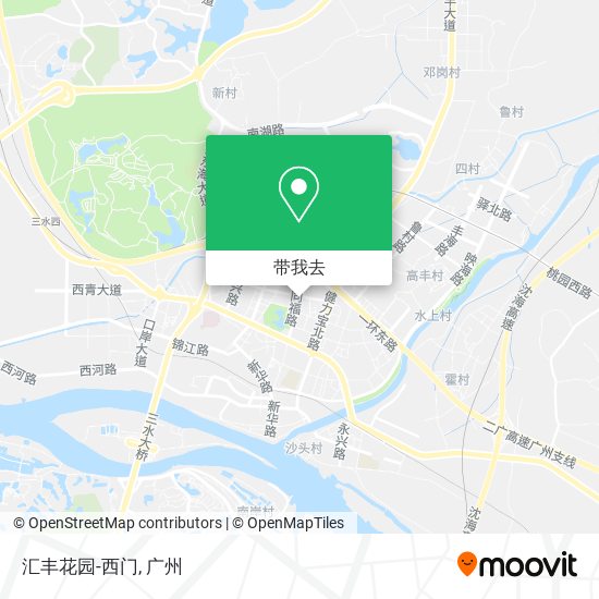 汇丰花园-西门地图