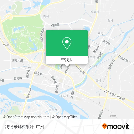 我很懒鲜榨果汁地图
