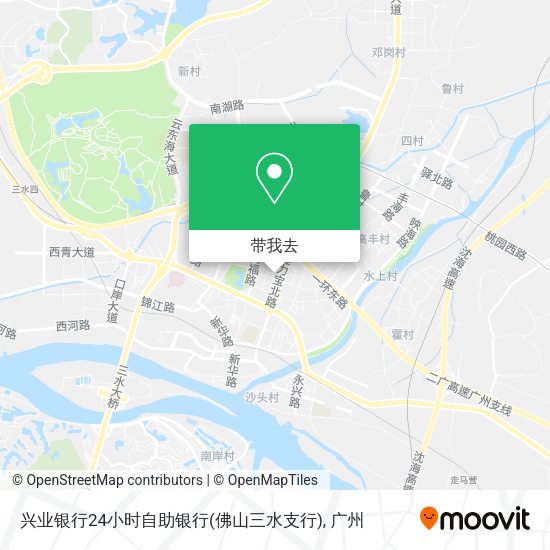兴业银行24小时自助银行(佛山三水支行)地图