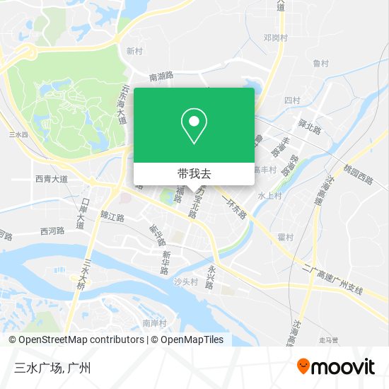 三水广场地图