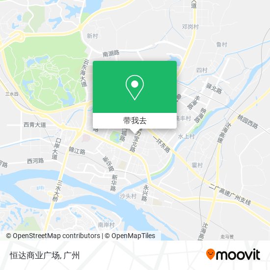 恒达商业广场地图