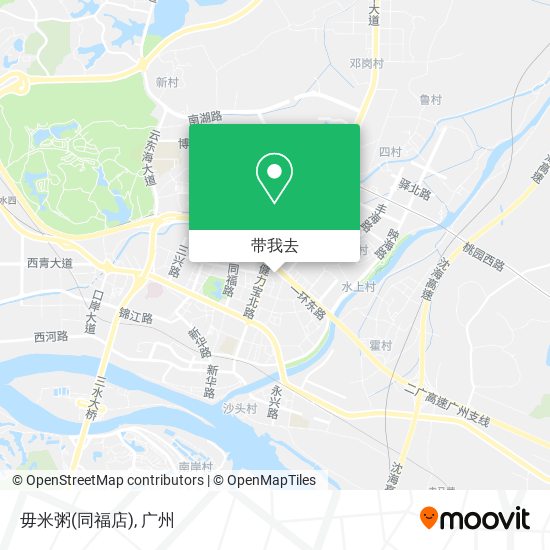 毋米粥(同福店)地图
