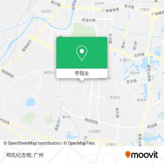 邓氏纪念馆地图