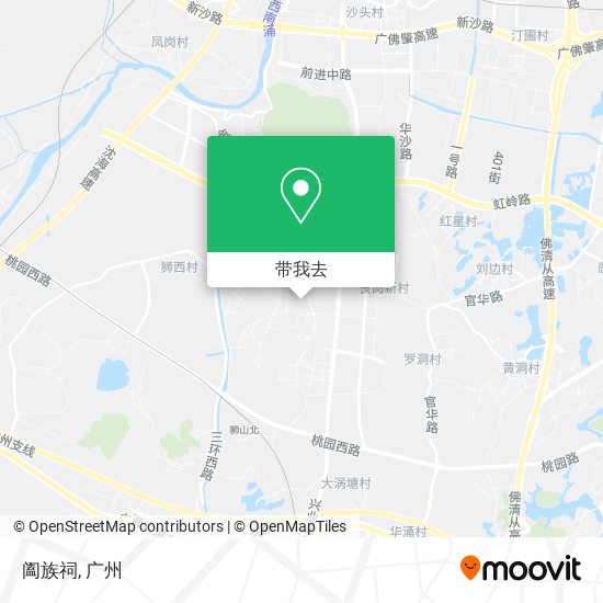 阖族祠地图