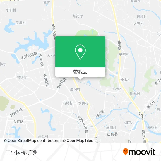 工业园桥地图