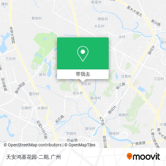 天安鸿基花园-二期地图