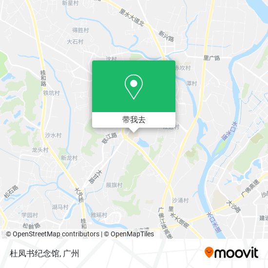 杜凤书纪念馆地图