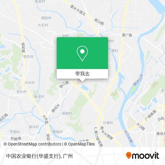 中国农业银行(华盛支行)地图