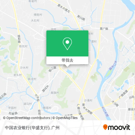 中国农业银行(华盛支行)地图