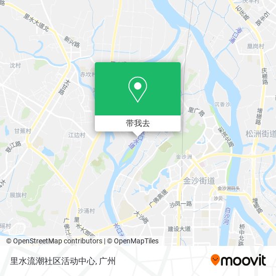 里水流潮社区活动中心地图