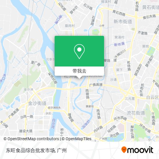 东旺食品综合批发市场地图