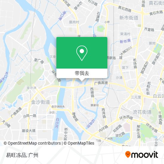 易旺冻品地图
