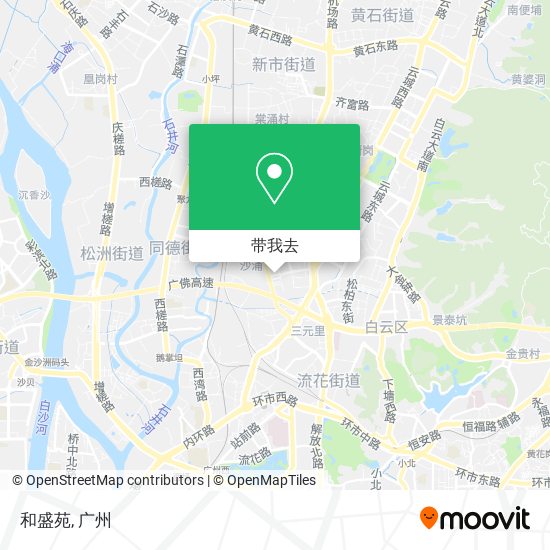 和盛苑地图