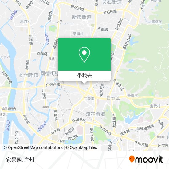 家景园地图