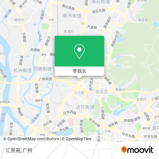 汇景苑地图