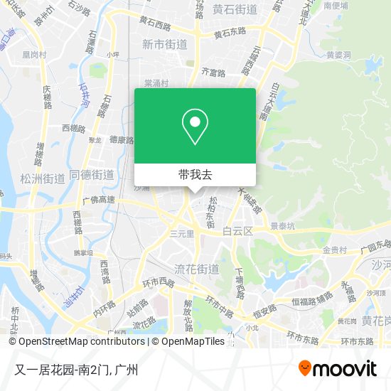 又一居花园-南2门地图