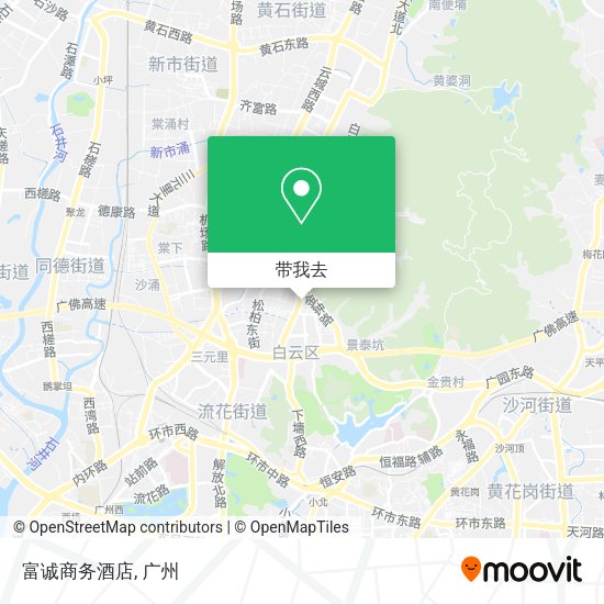 富诚商务酒店地图