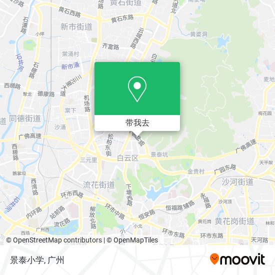 景泰小学地图