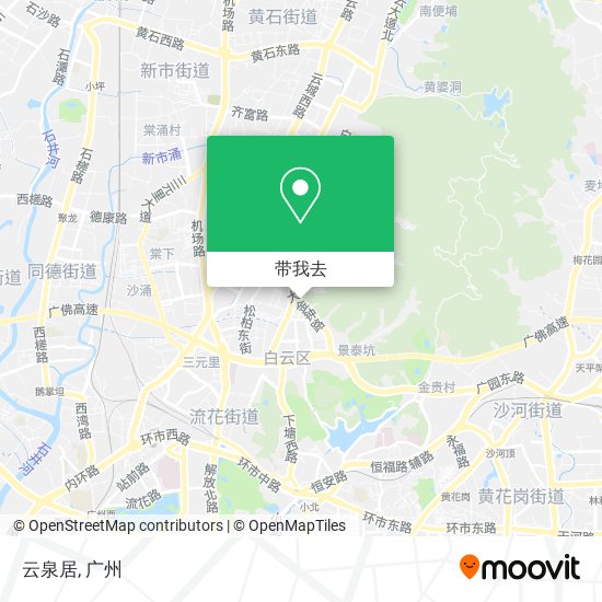 云泉居地图