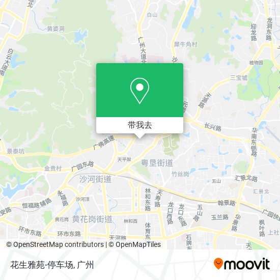 花生雅苑-停车场地图
