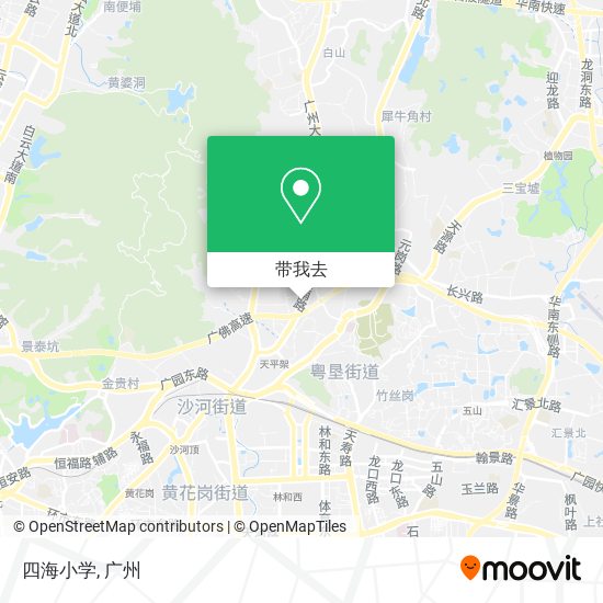 四海小学地图