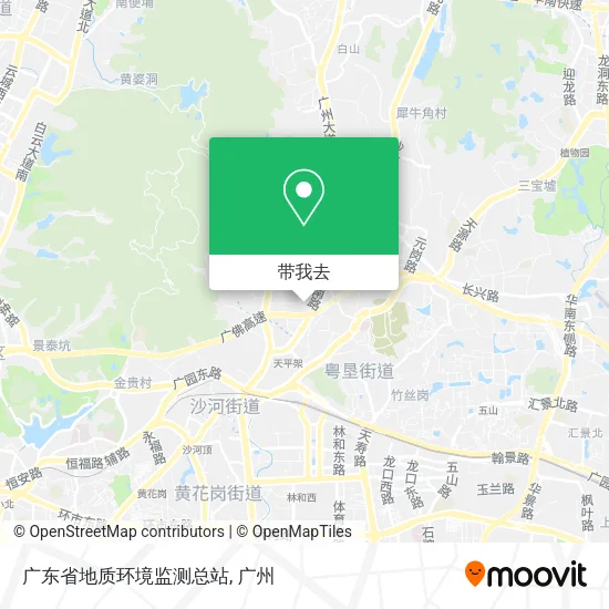 广东省地质环境监测总站地图