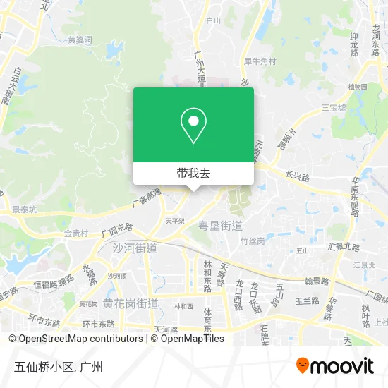 五仙桥小区地图