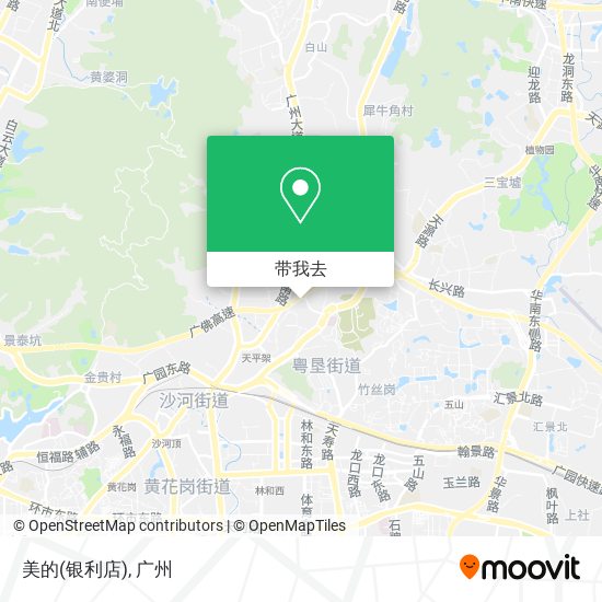 美的(银利店)地图