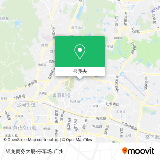 银龙商务大厦-停车场地图