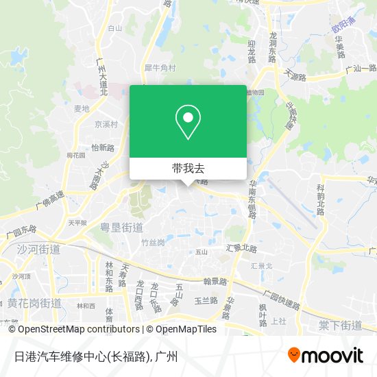 日港汽车维修中心(长福路)地图