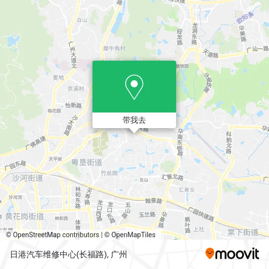 日港汽车维修中心(长福路)地图