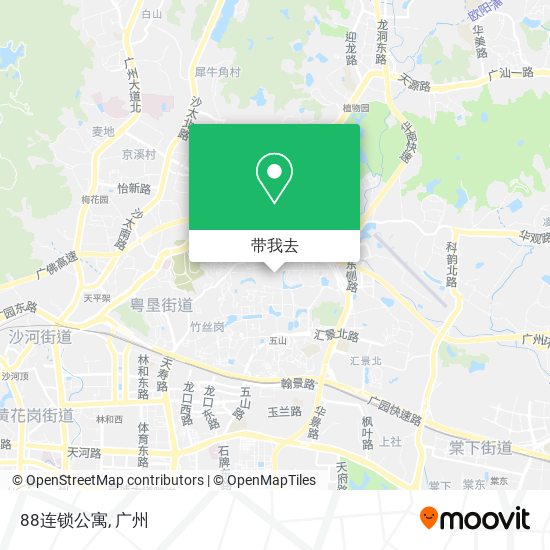 88连锁公寓地图