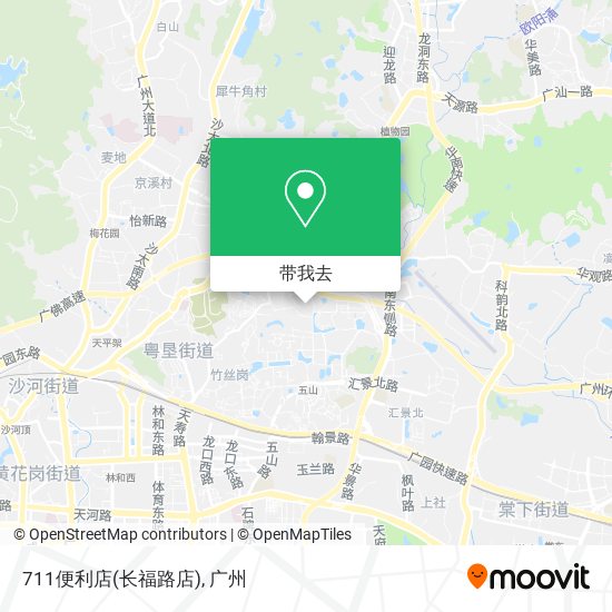 711便利店(长福路店)地图