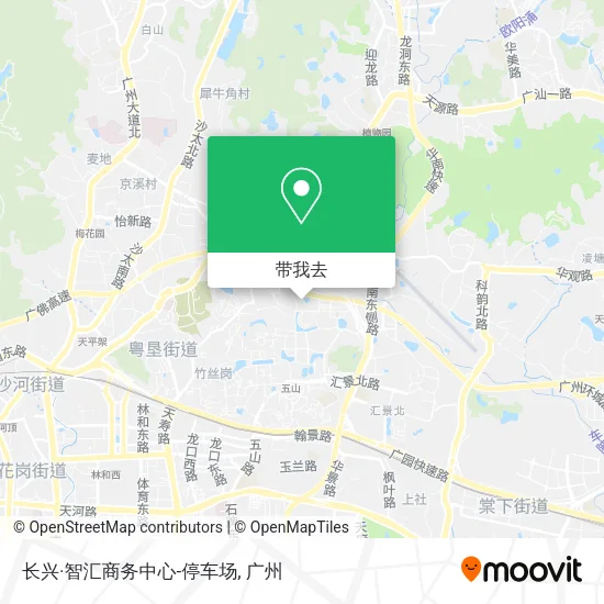 长兴·智汇商务中心-停车场地图