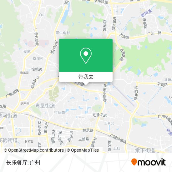 长乐餐厅地图