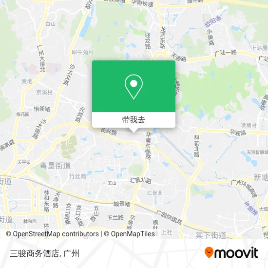 三骏商务酒店地图