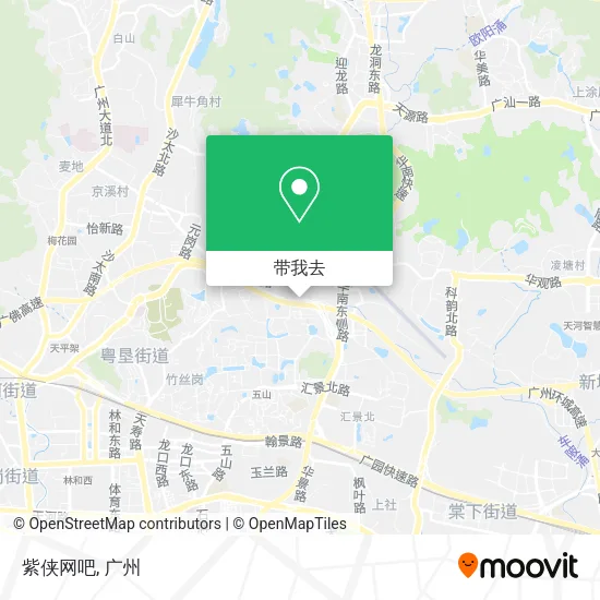 紫侠网吧地图