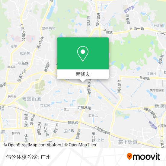 伟伦体校-宿舍地图